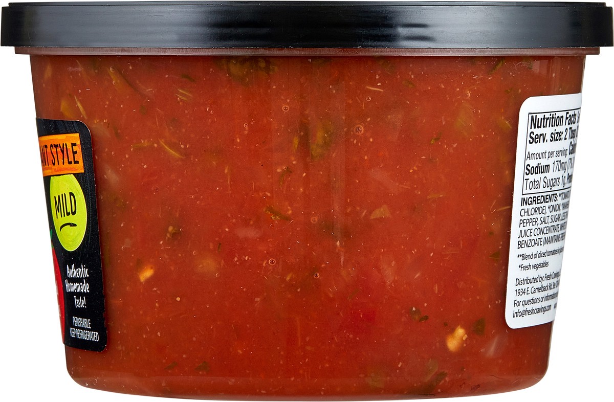 slide 8 of 9, Fresh Cravings Restaurant Style Mild Salsa, 16 oz