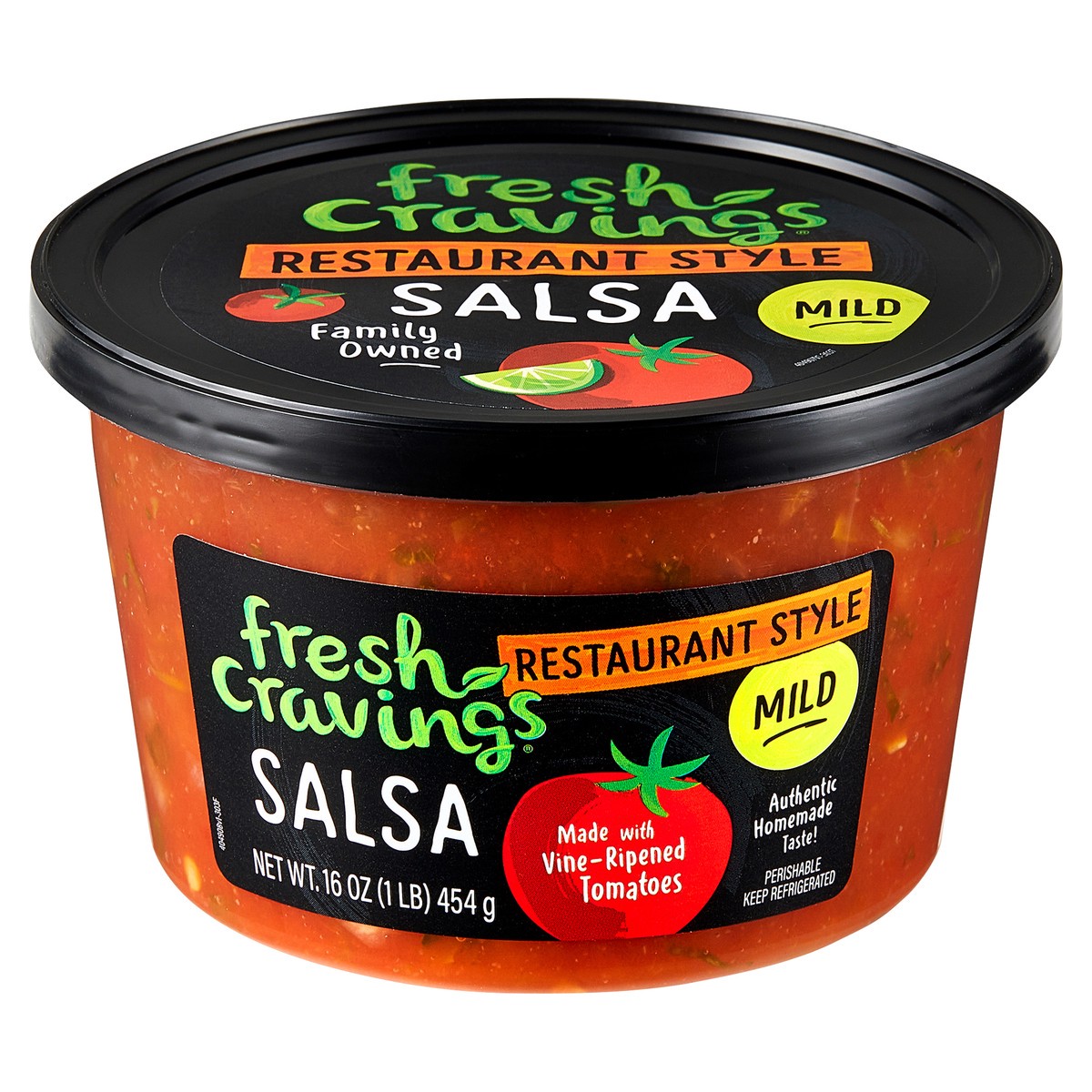 slide 9 of 9, Fresh Cravings Restaurant Style Mild Salsa, 16 oz