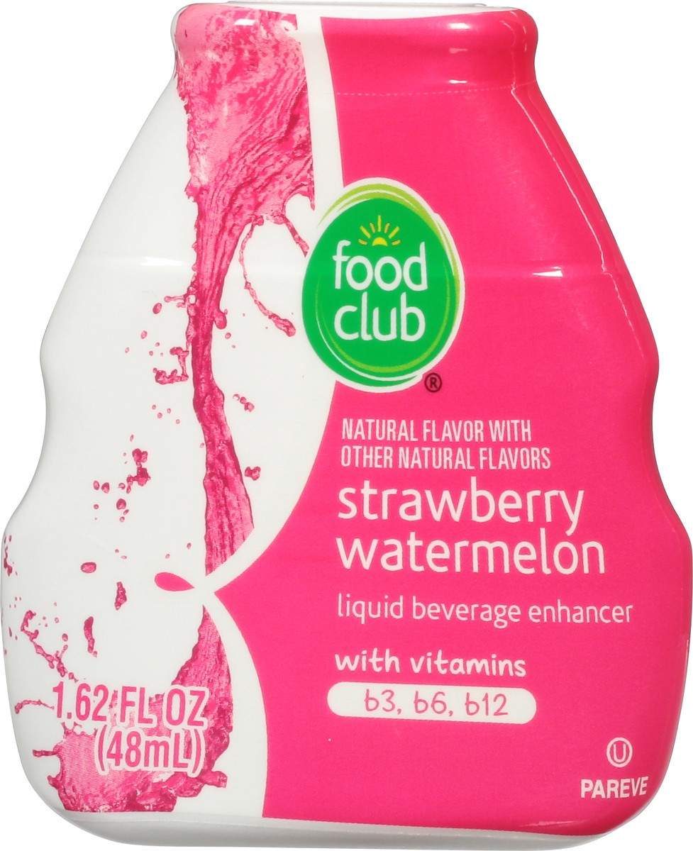slide 8 of 9, Food Club Strawberry Watermelon Liquid Beverage Enhancer - 1.62 fl oz, 1.62 fl oz