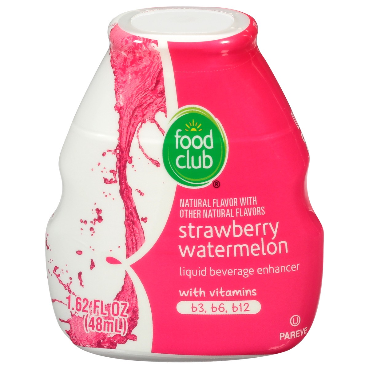 slide 1 of 9, Food Club Strawberry Watermelon Liquid Beverage Enhancer - 1.62 fl oz, 1.62 fl oz