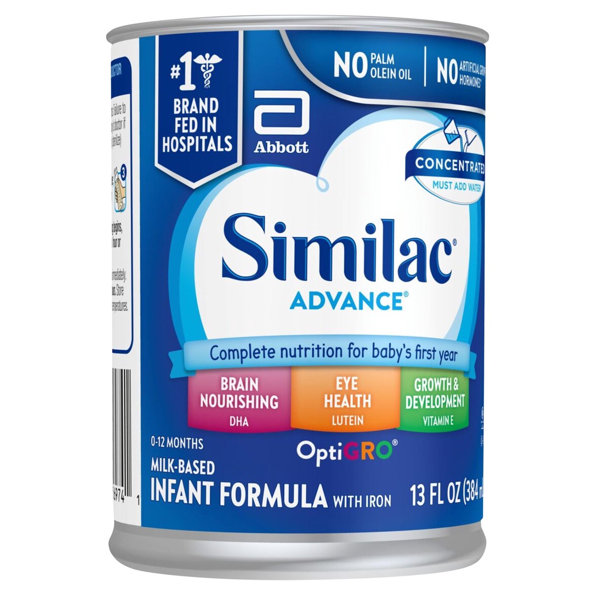 slide 2 of 5, Similac Advance Concentrate Infant Formula - 13 fl oz, 13 fl oz