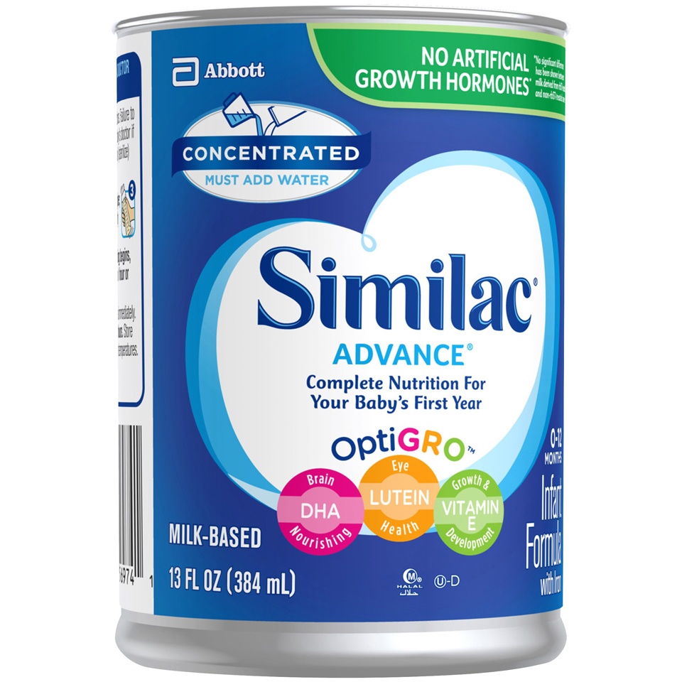 slide 2 of 8, Similac Advance Complete Nutrition Concentrate - Birth To 12 Months, 13 fl oz