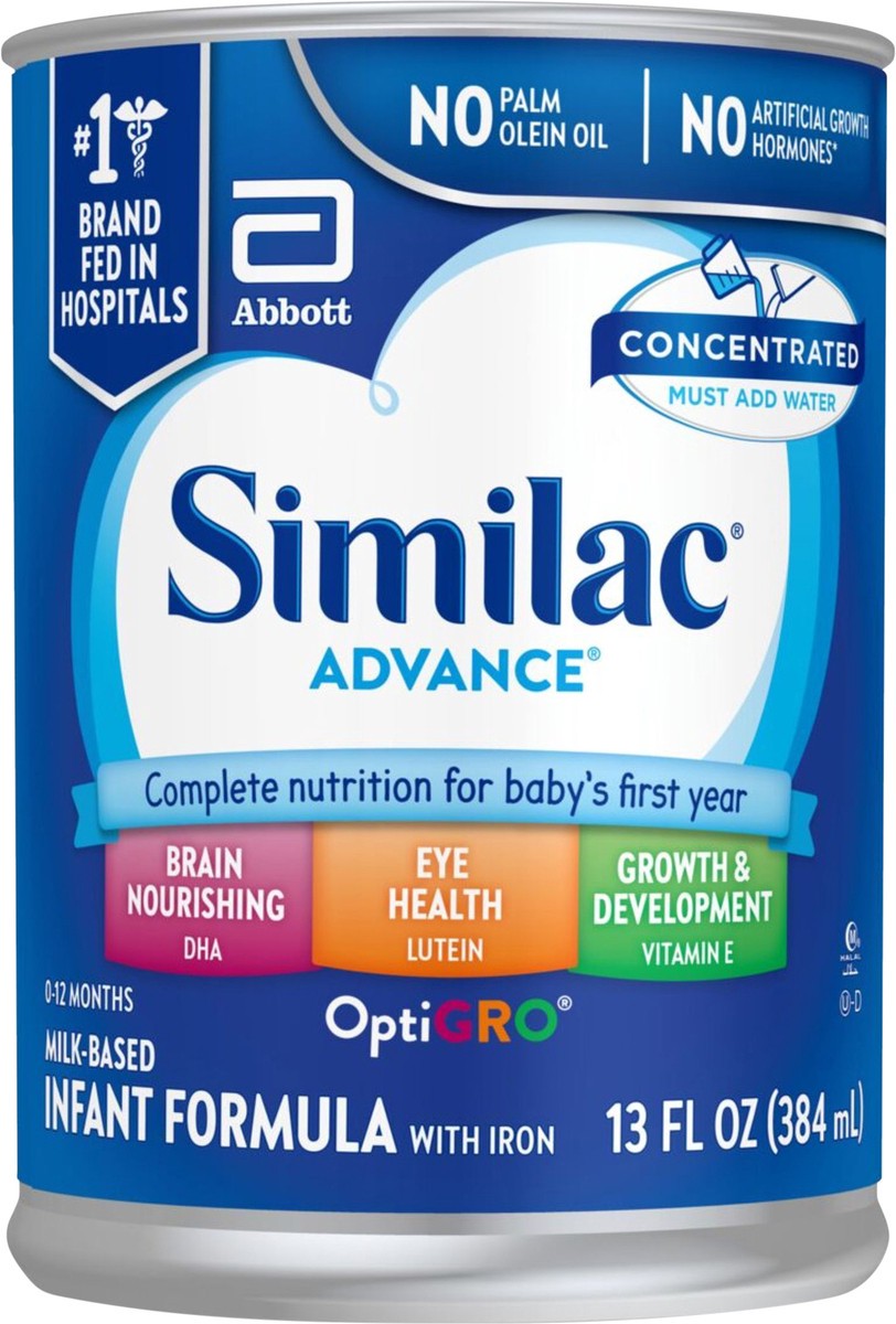 slide 5 of 5, Similac Advance Concentrate Infant Formula - 13 fl oz, 13 fl oz