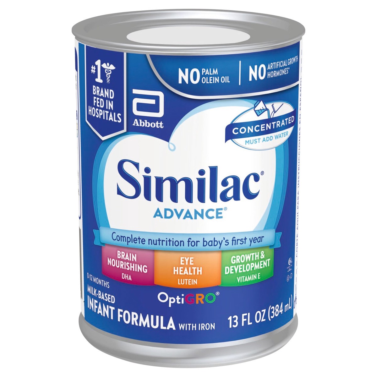 slide 1 of 5, Similac Advance Concentrate Infant Formula - 13 fl oz, 13 fl oz