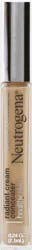 Neutrogena Healthy Skin Radiant Brightening Lightweight Cream Concealer with Peptides & Vitamin E Antioxidant, Non-Comedogenic, Cashew Light/Medium 03 cool undertones, 0.24 fl. oz