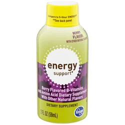 Kroger Energy Support B-Vitamins Berry - 2 fl oz