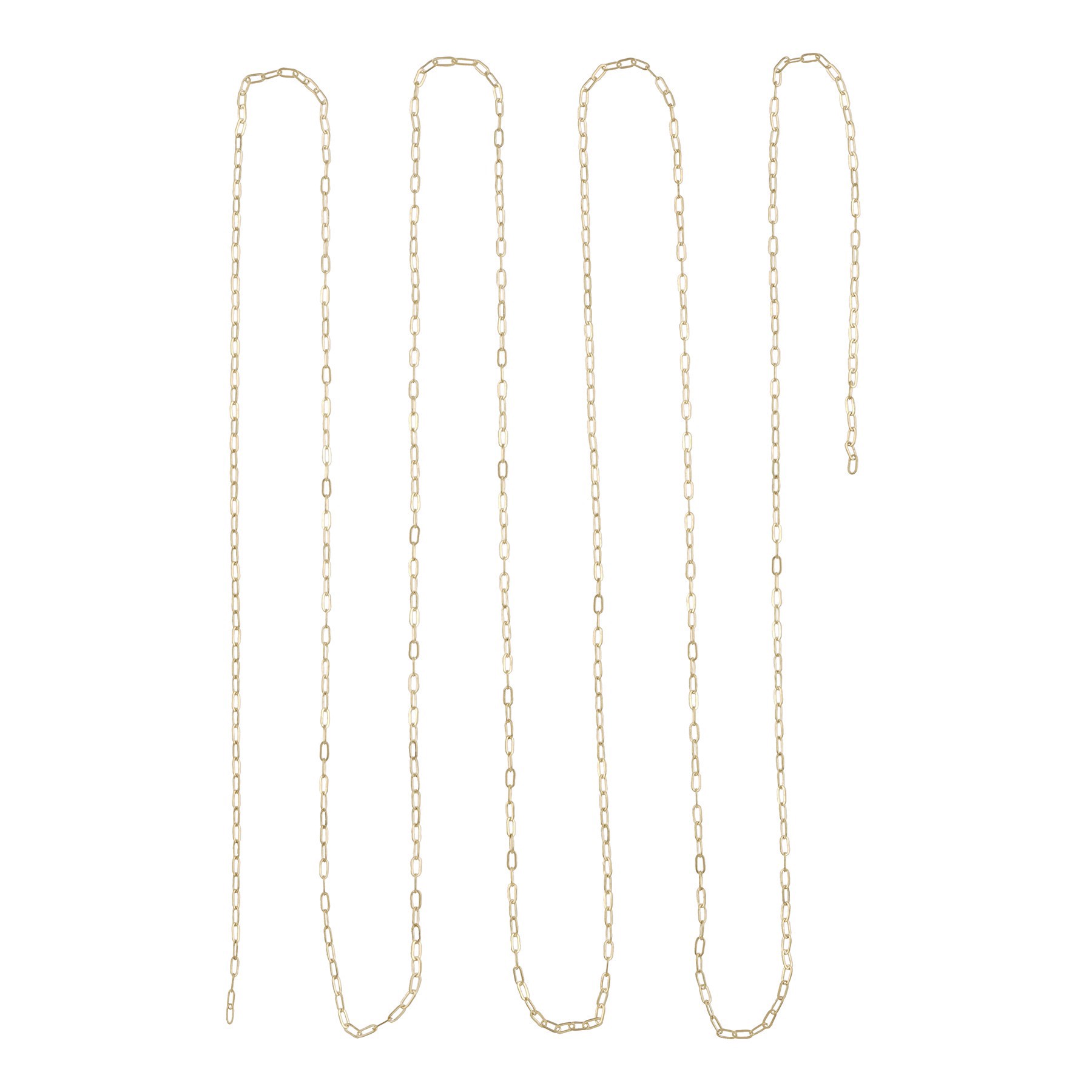 slide 2 of 2, 72" Paper Clip Chain By Bead Landing, 72 in