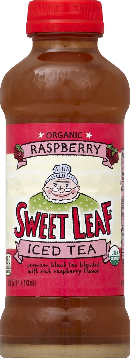 slide 4 of 5, SweetLeaf Sweet Leaf Raspberry Sweet Leaf Organic Tea, 16 fl oz