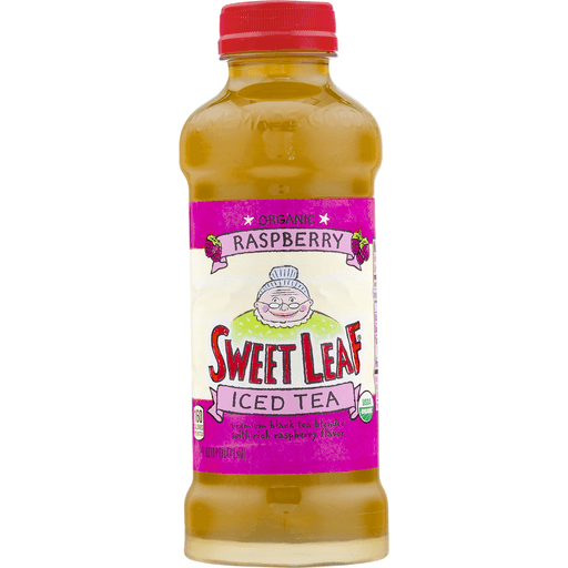 slide 4 of 9, SweetLeaf Raspberry Iced Tea, 16 fl oz