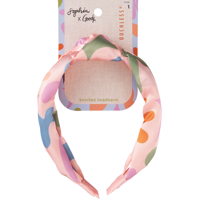 slide 1 of 1, Goody Sophia Satin Headband, 1 ct