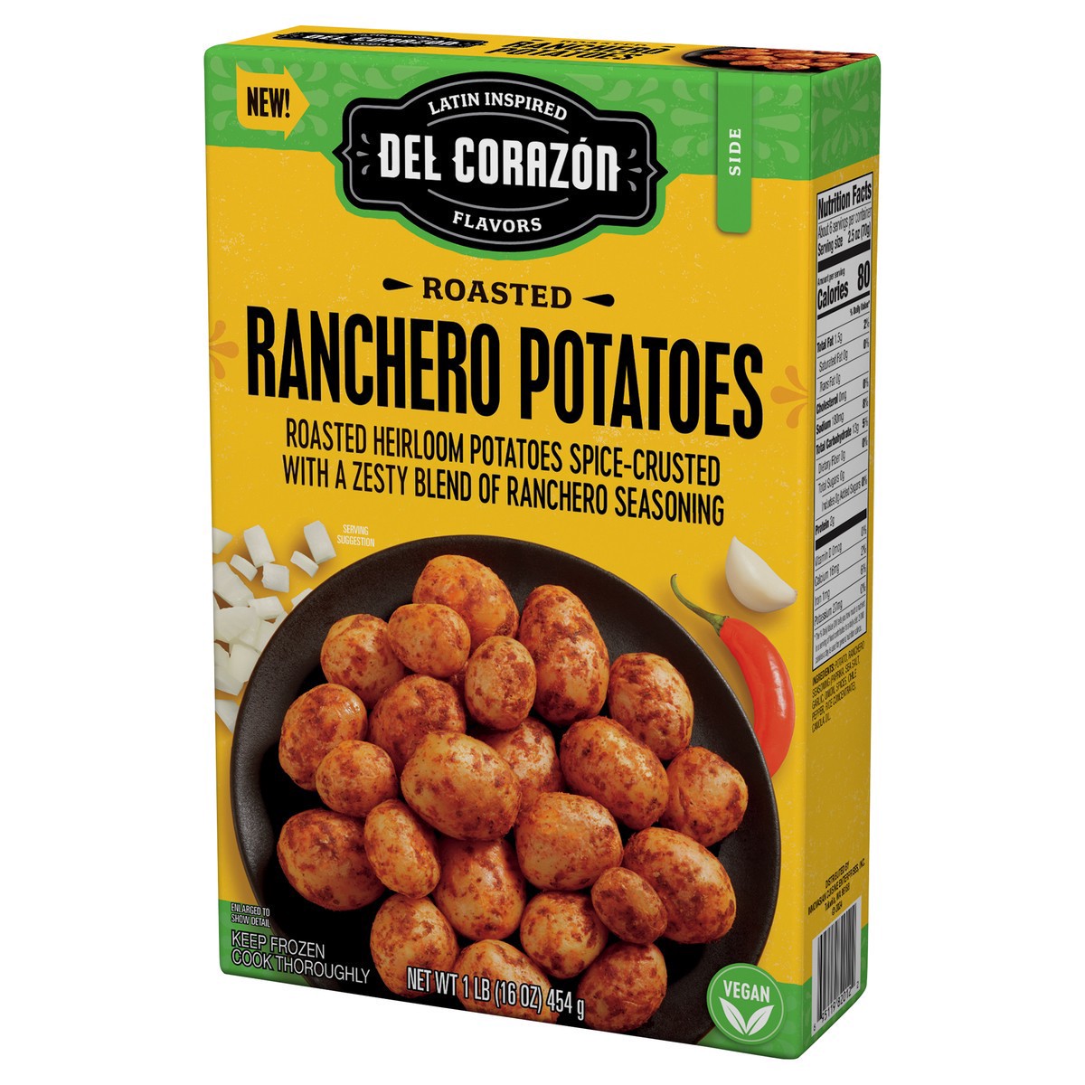 slide 3 of 12, Del Corazón Roasted Ranchero Potatoes, 1 lb