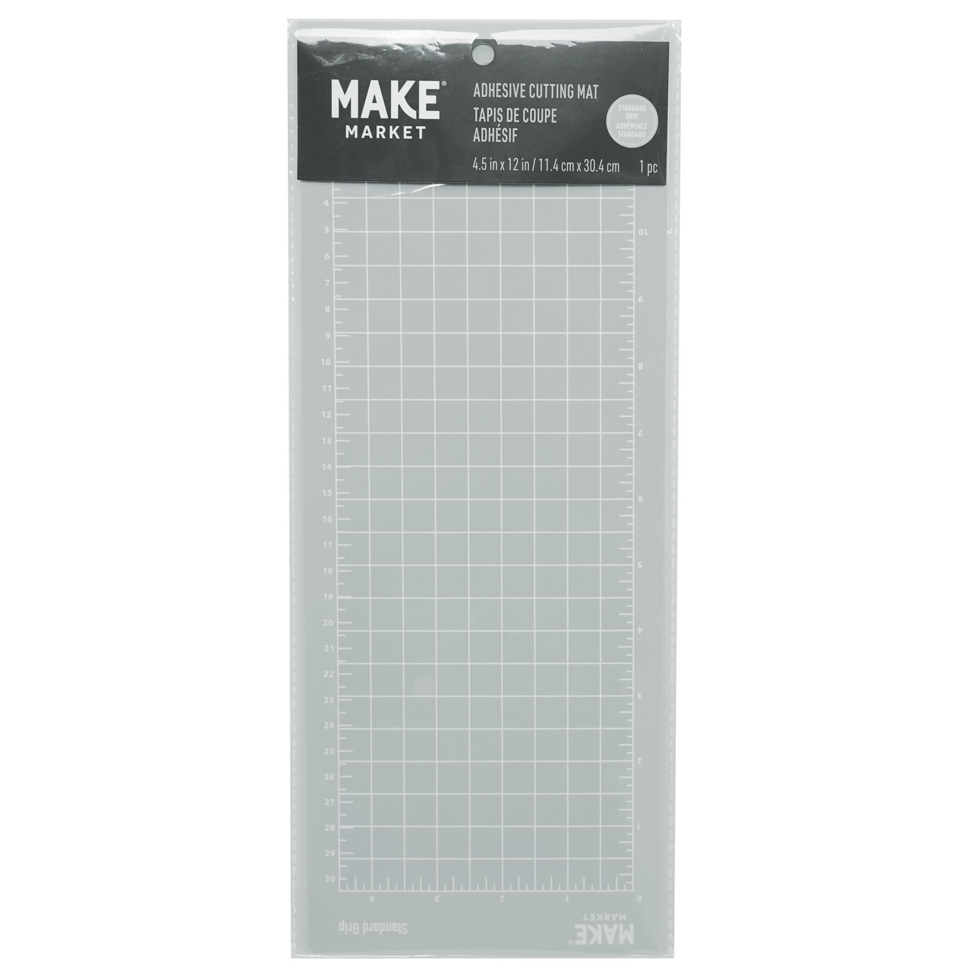 slide 3 of 3, 4.5" X 12" Standard Grip Adhesive Cutting Mat By Make Market, 4.5 in x 12 in