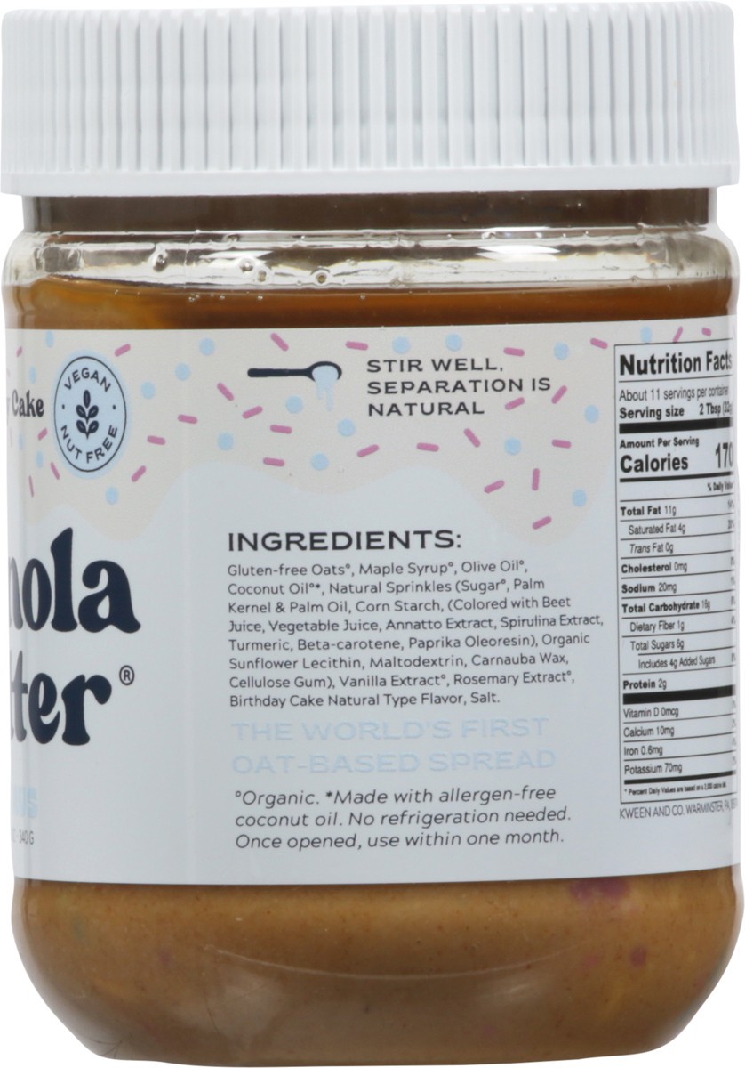 slide 2 of 9, Oat Haus Birthday Cake Granola Butter, 12 oz