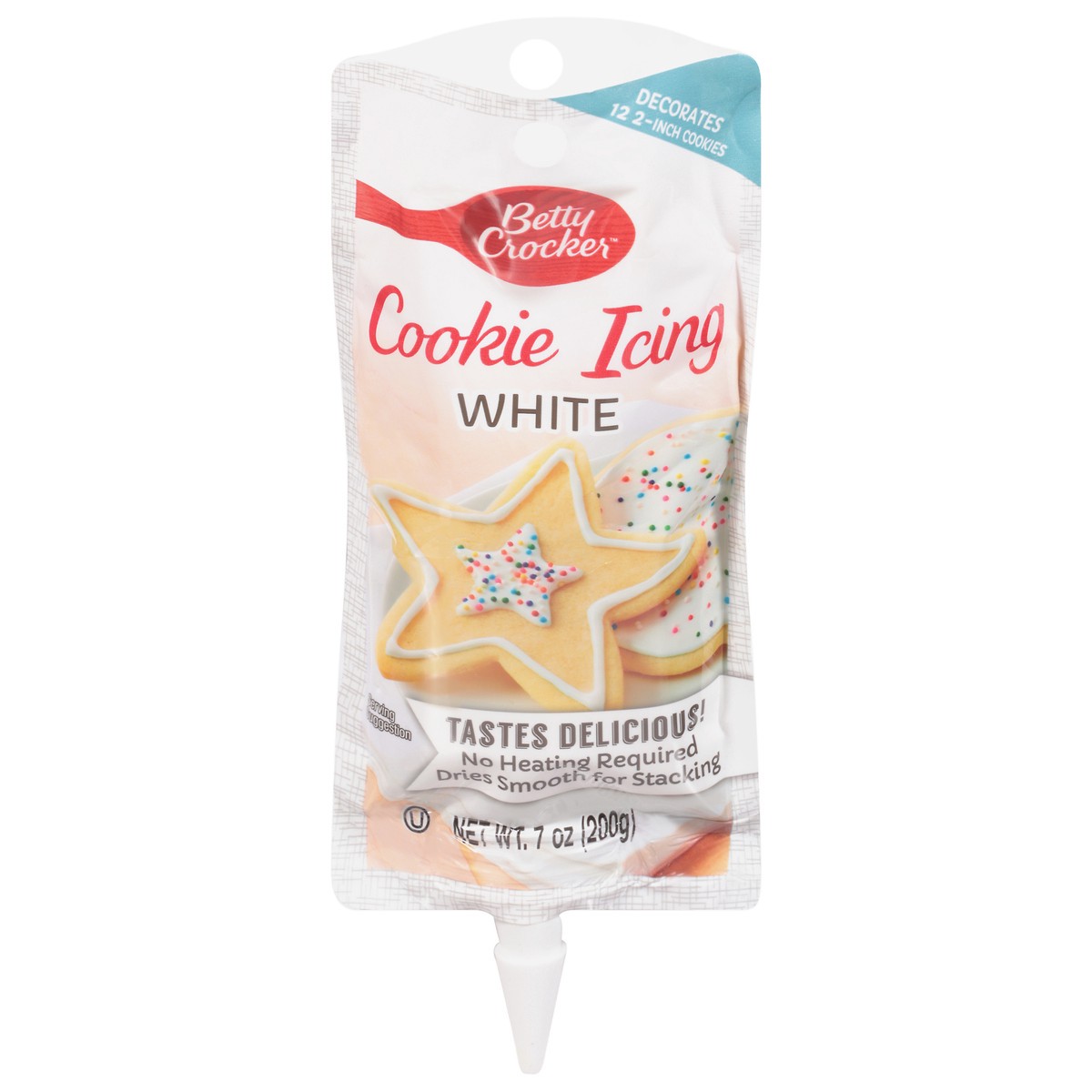 slide 1 of 9, Betty Crocker White Cookie Icing 7 oz, 7 oz