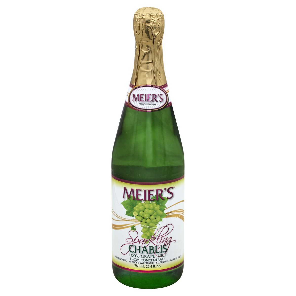 slide 4 of 4, Meier's 100% Juice - 25.4 fl oz, 25.4 fl oz