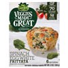 slide 5 of 9, Garden Lites Spinach & Egg White Frittata, 6 ct; 12 oz