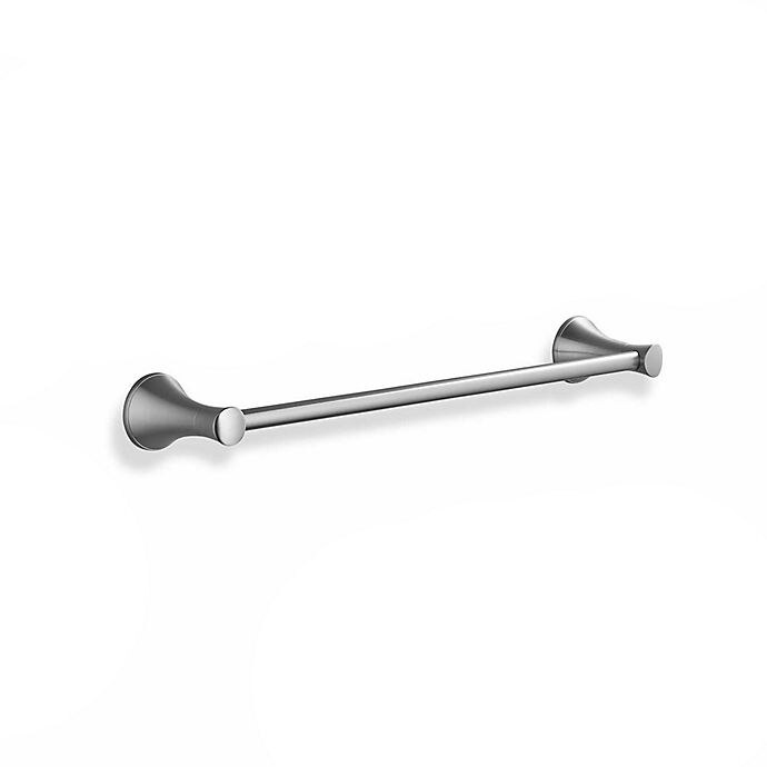 slide 1 of 1, Kohler Coralais Brushed Nickel 18'' Towel Bar, 1 ct