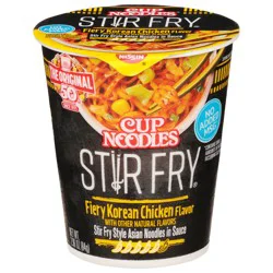 Nissin Cup Noodles Stir Fry Fiery Korean Chicken