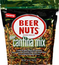 Beer Nuts Cantina Mix 32 oz