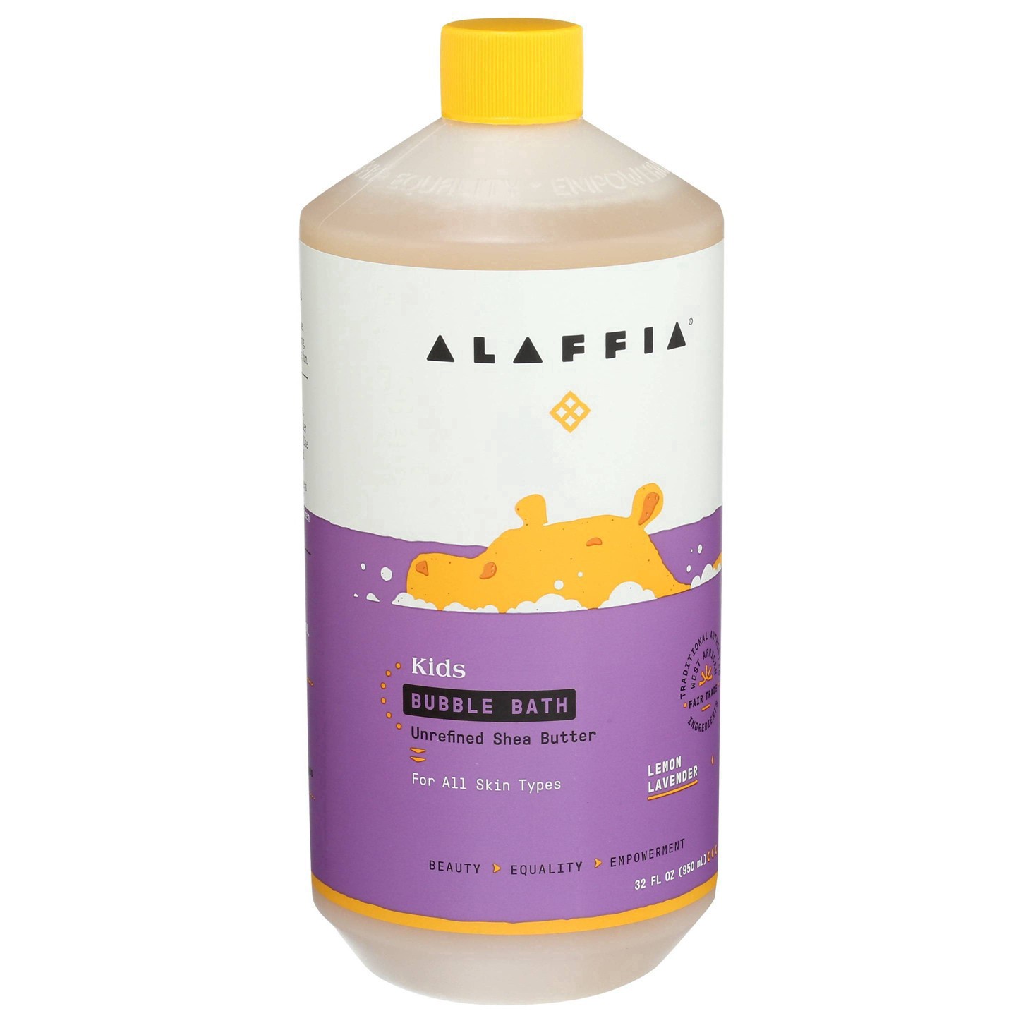 slide 4 of 25, Alaffia Kids Lemon Lavender Everyday Shea Bubble Bath, 32 fl oz