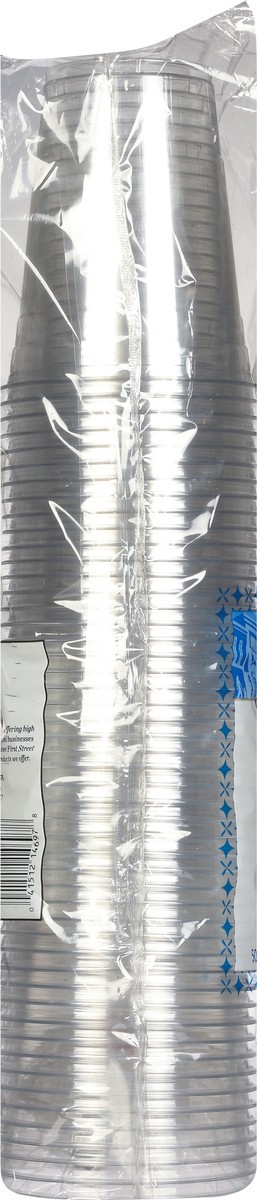 slide 11 of 11, First Street Clear Plastic Pet Cup, 50 ct
