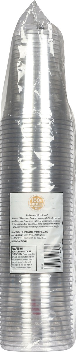 slide 8 of 11, First Street Clear Plastic Pet Cup, 50 ct