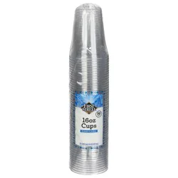 First Street Clear Plastic Pet Cup