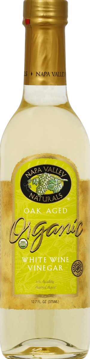 slide 1 of 1, Napa Valley Naturals Organic Oak Aged White Wine Vinegar, 12.7 oz