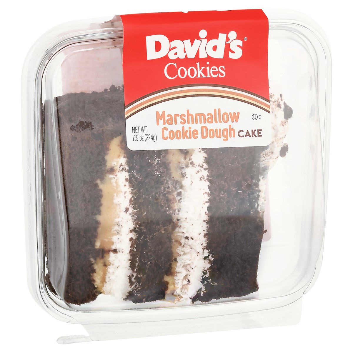 slide 7 of 11, David's Cookies Marshmallow Cookie Dough Cake 7.9 oz, 7.93 oz