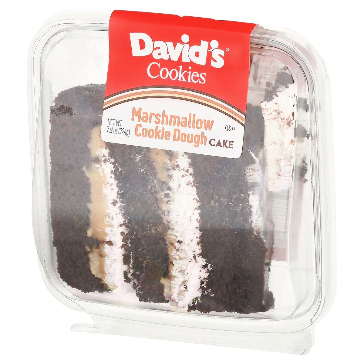 slide 8 of 11, David's Cookies Marshmallow Cookie Dough Cake 7.9 oz, 7.93 oz