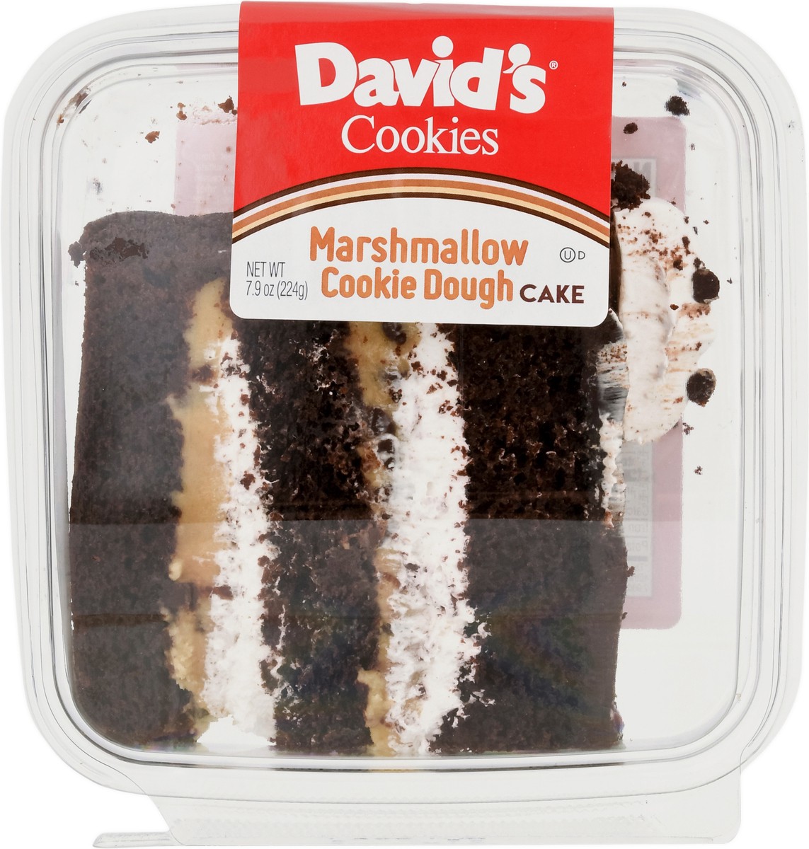 slide 11 of 11, David's Cookies Marshmallow Cookie Dough Cake 7.9 oz, 7.93 oz