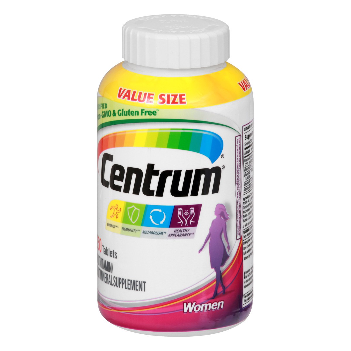 slide 2 of 9, Centrum Value Size Women Tablets Multivitamin/Multimineral 250 ea, 250 ct