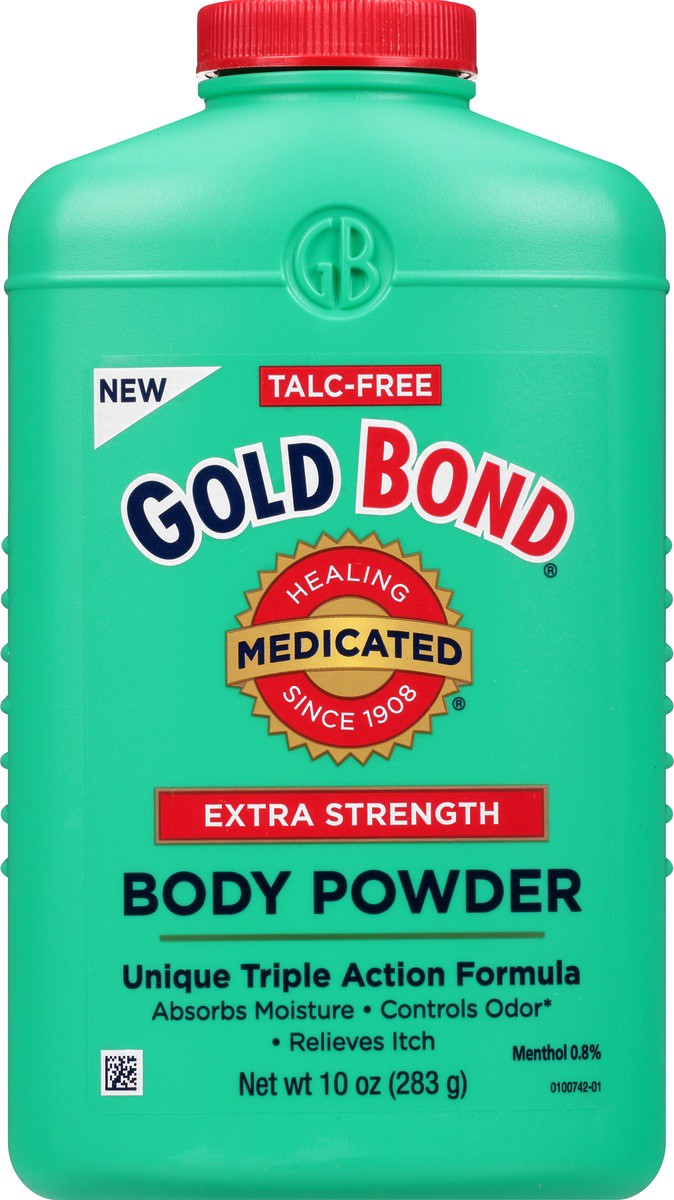 slide 6 of 9, Gold Bond Medicated Extra Strength Body Powder 10 oz, 10 oz