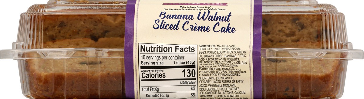 slide 3 of 13, Hill & Valley Sliced Banana Walnut Creme Cake 16 oz, 16 oz