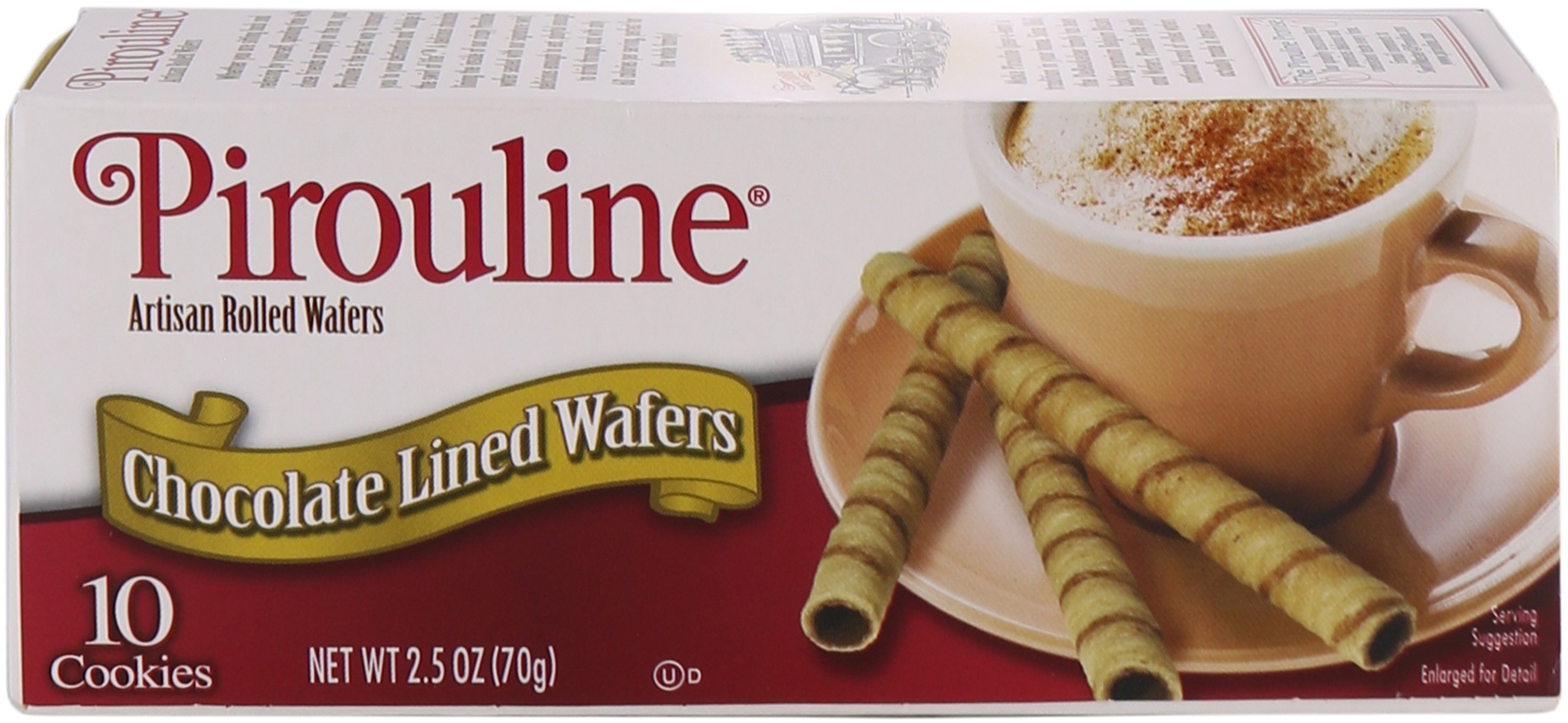 slide 1 of 1, Crème de Pirouline Artisan Rolled Chocolate Wafers, 2.5 oz