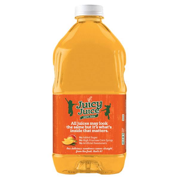 slide 3 of 13, Juicy Juice 100% Juice, Mango, 64 FL OZ Bottle, 64 fl oz