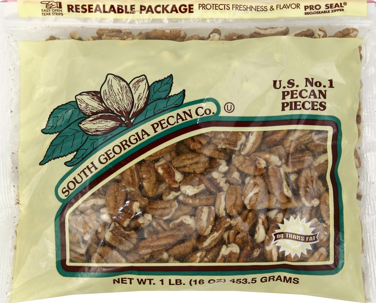 slide 1 of 5, South Georgia Pecan Pieces 16 oz, 16 oz