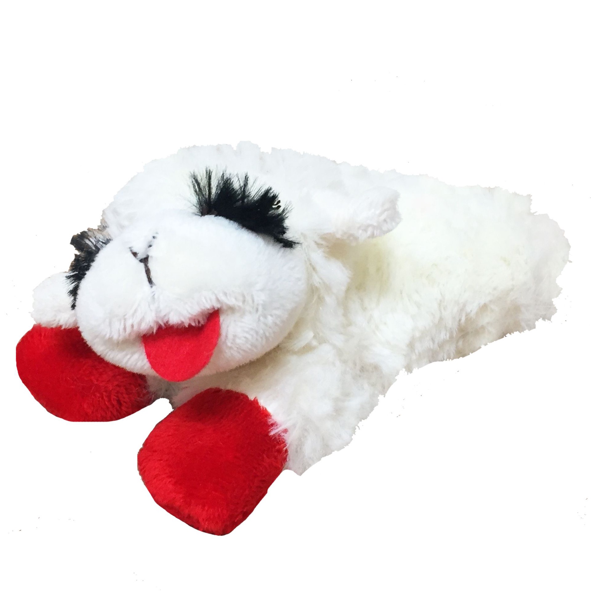 slide 1 of 1, Multipet Lamb Chop Dog Toy - Squeaker, Plush, SM