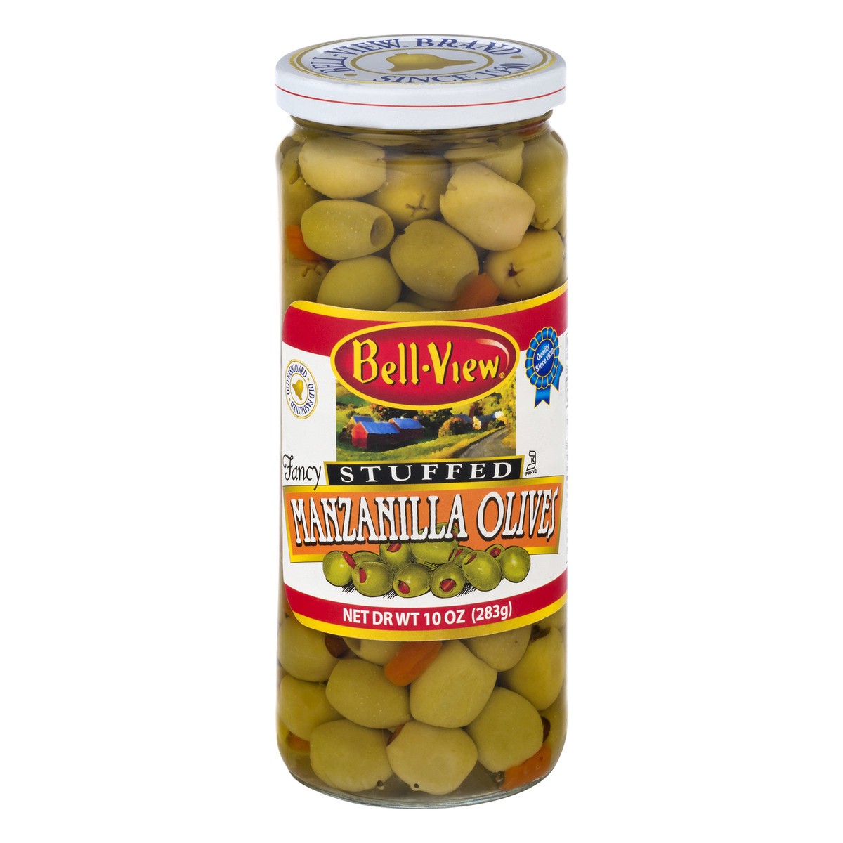 slide 11 of 13, Bell-View Stuffed Manzanilla Olives 10 oz, 10 oz