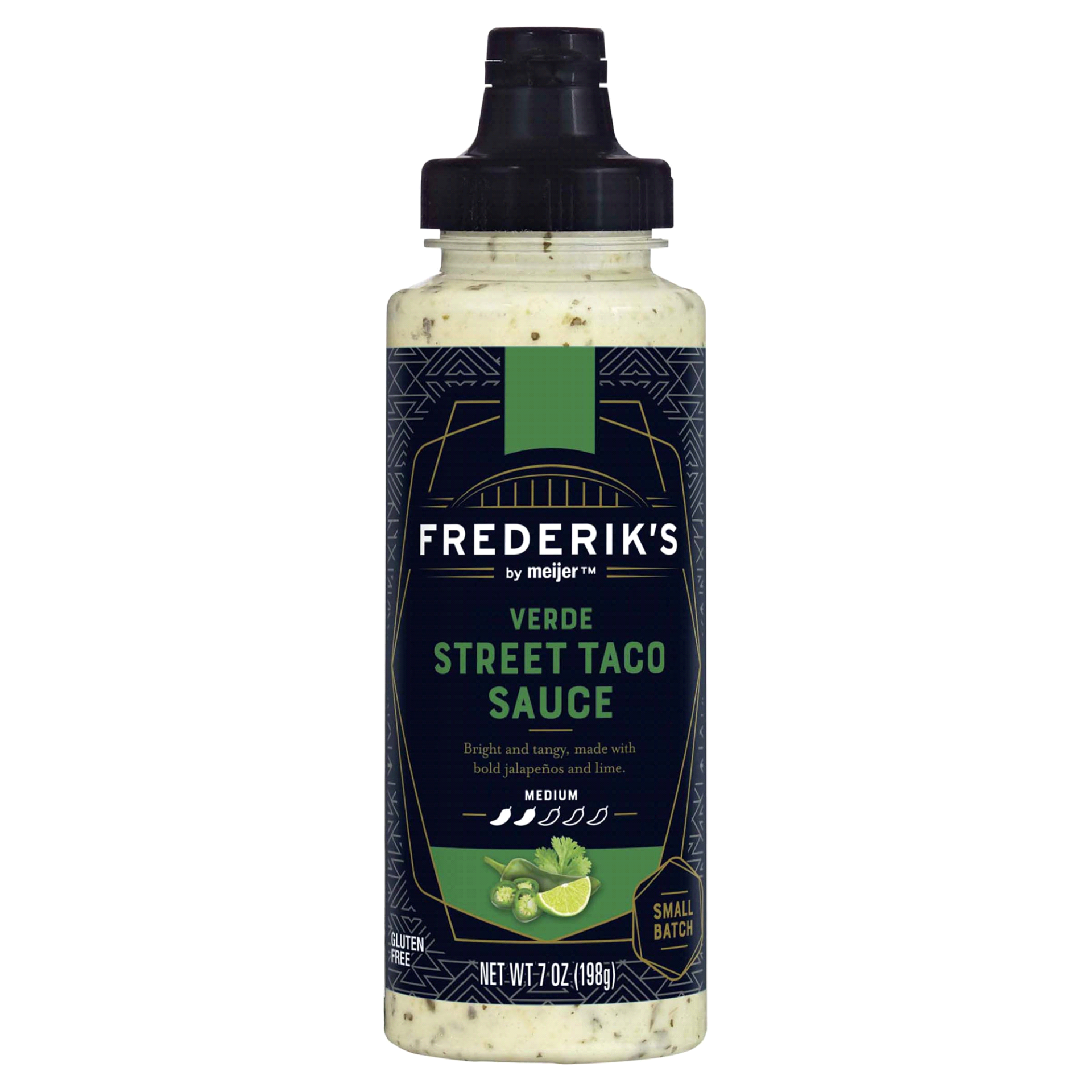 slide 1 of 1, FREDERIKS BY MEIJER Frederik's by Meijer Verde Street Taco Sauce - 7 oz, 7 oz