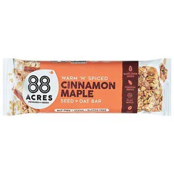 88 Acres Bar Seed Oats N Cinnamon - 1.6 OZ