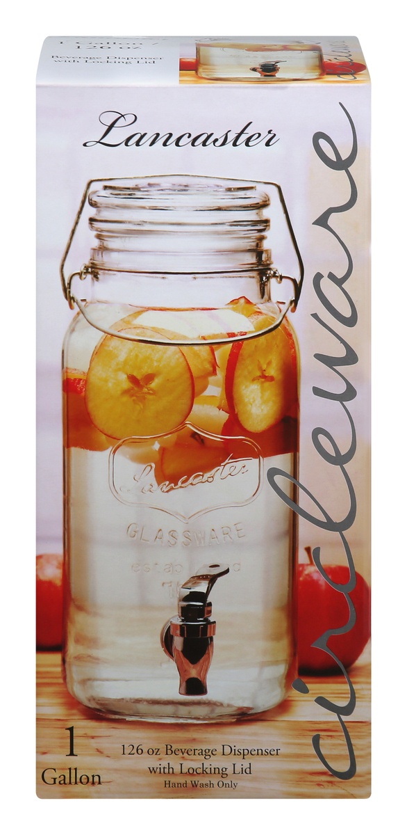 slide 1 of 1, Circleware Beverage Dispenser, Lancaster, 1 Gallon, 1 ct