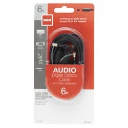 RCA 6' Digital Optical Cable DV10R