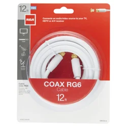 White RG6 Coax Cable
