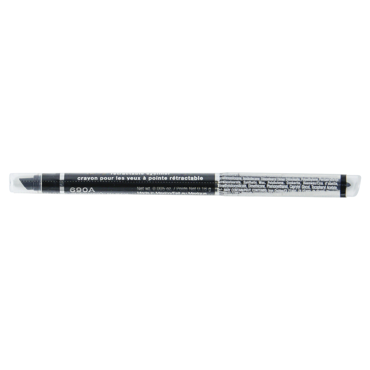 slide 2 of 2, wet n wild Blackest Black Megalast Eyeliner, 0.005 oz