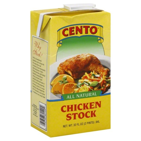 slide 1 of 1, Cento Stock, Chicken, 32 oz