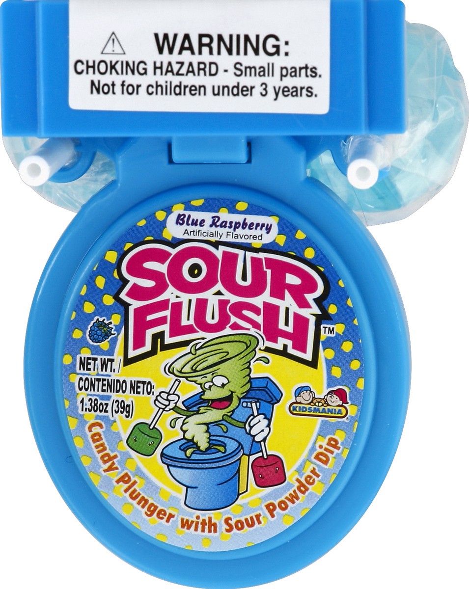 slide 4 of 5, Kidsmania Blue Raspberry Sour Flush, 1.36 oz