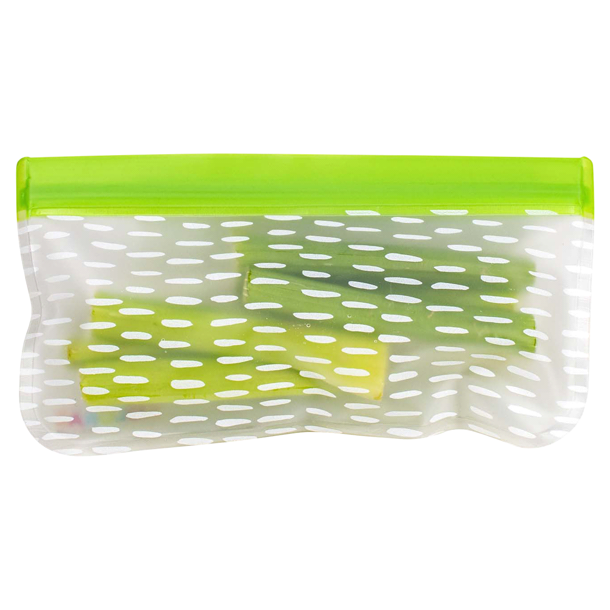 slide 16 of 17, Kolorae Reusable Storage Bags, Assorted Colors, 3 ct