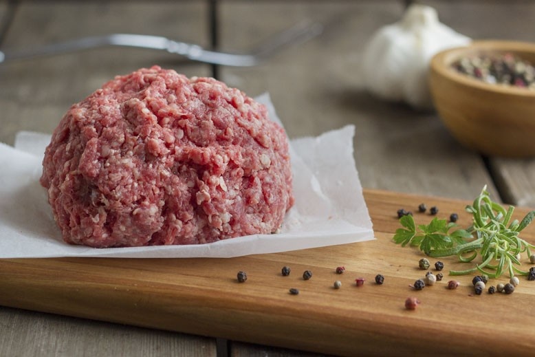 slide 1 of 1, Seven Sons Farms Seven Sons Grass Fed Ground Beef, 1 lb