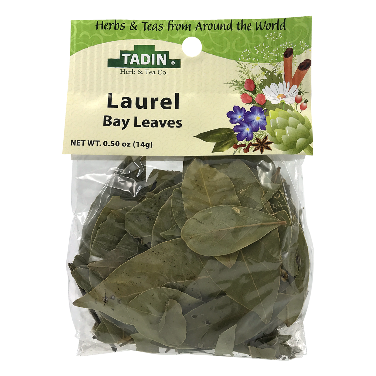 slide 1 of 1, Tadin Herbs & Tea Laurel (Bay Leaves), 0.5 oz